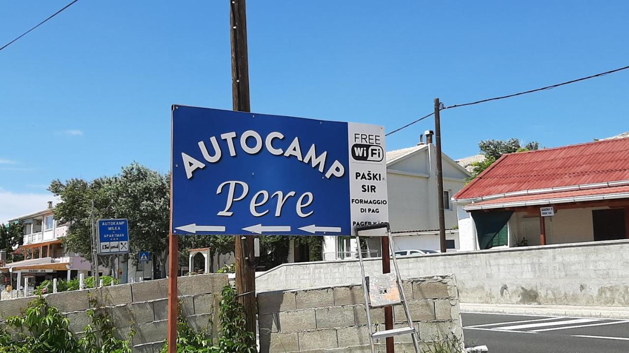 Camp Pere Hotel Pag Town Exterior foto