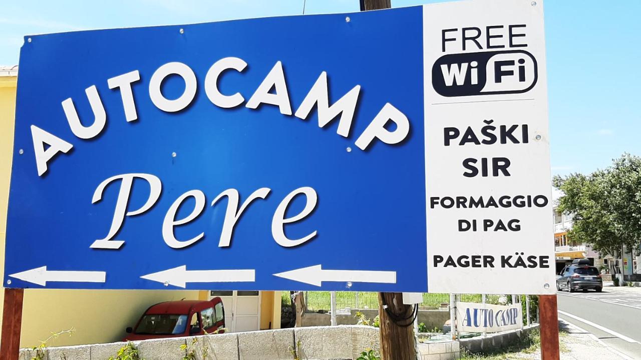 Camp Pere Hotel Pag Town Exterior foto